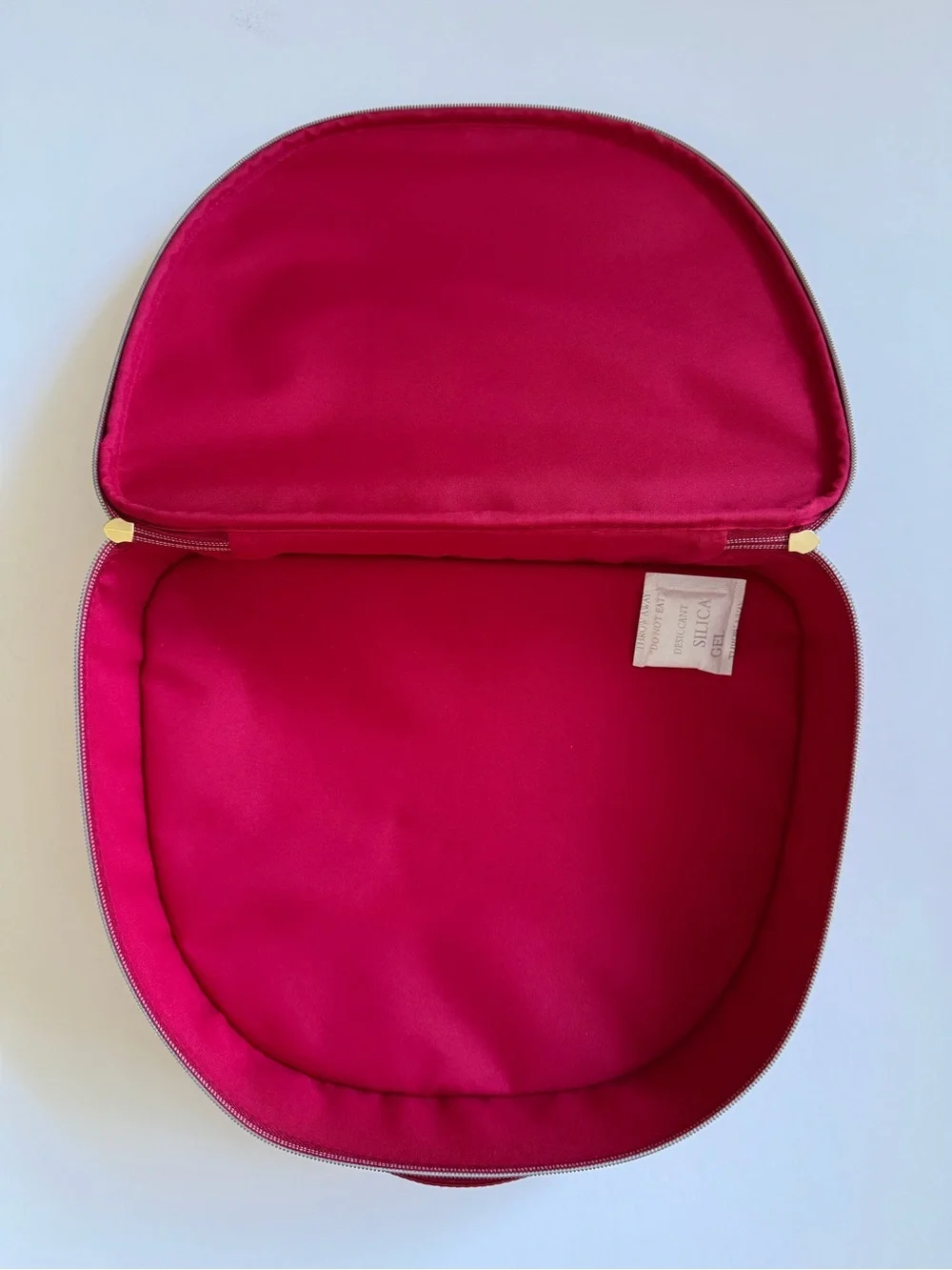 Women's Pink Polka Dot Neoprene Cosmetic Pouch